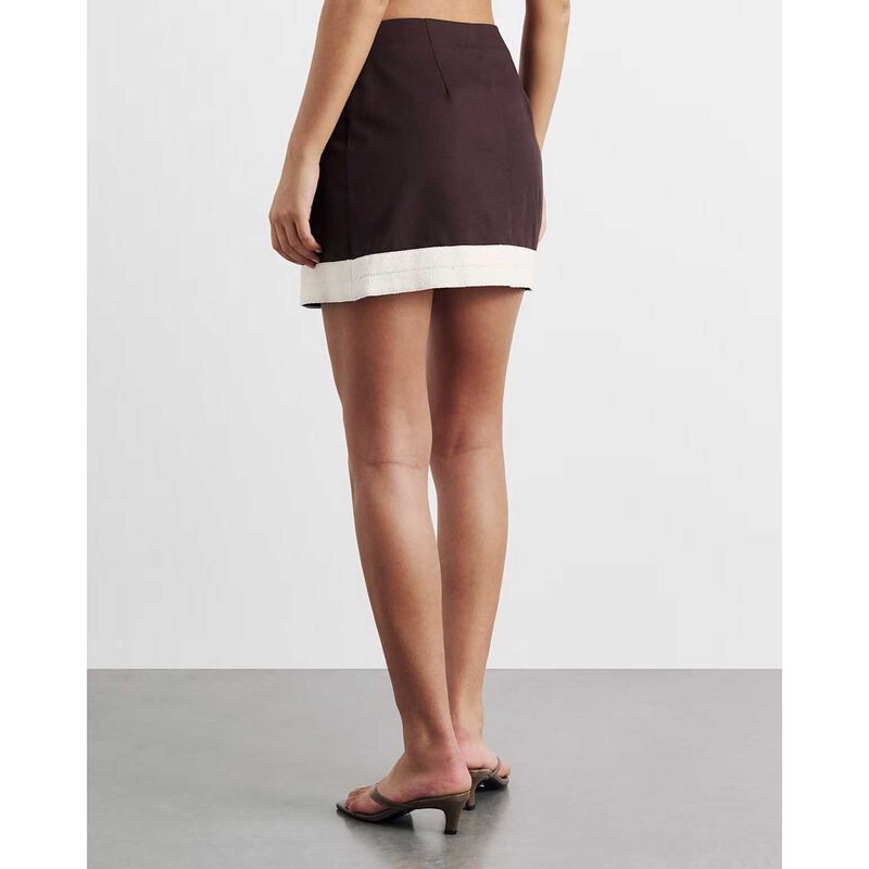 JAG Canvas Wrap Mini Skirt image number 1